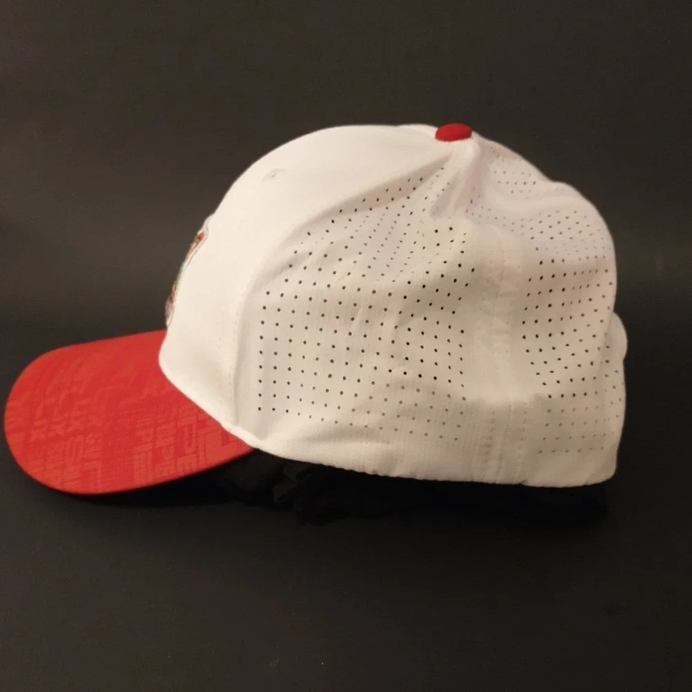 Super Bowl LIX NFL Snapback Cap Hat New Orleans FOX Sports 2025 White Red